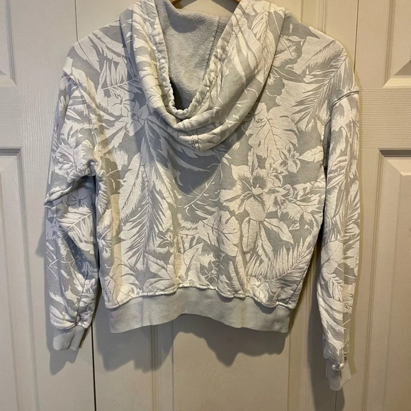 Billabong Tropical Floral Print Pull-over Hoodie Size Small - Picture 3 of 6